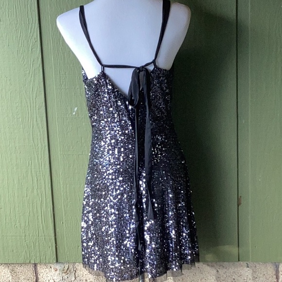 Free People sequins mini dress - Picture 2 of 6